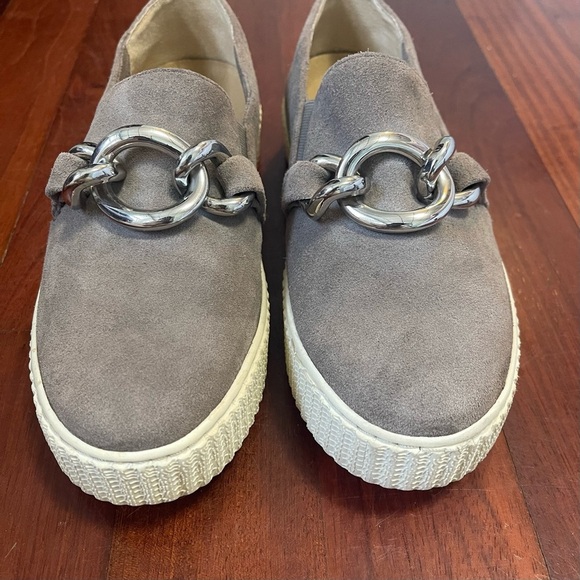 Splendid Smokey Roberta Suede Slip On Platform Chunky Loafer Sneaker Size 8 - Picture 4 of 10